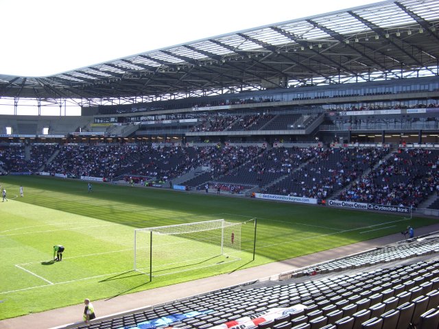 The West Stand During the Match